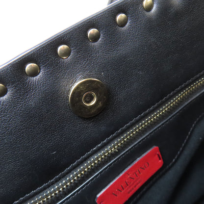 Valentino   Tote Bag Studs Leather