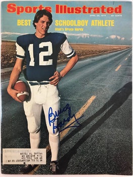 Bruce Hardy Signed Sports Illustrated April 29 1974
