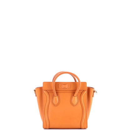 Celine Luggage Bag Smooth Leather Nano