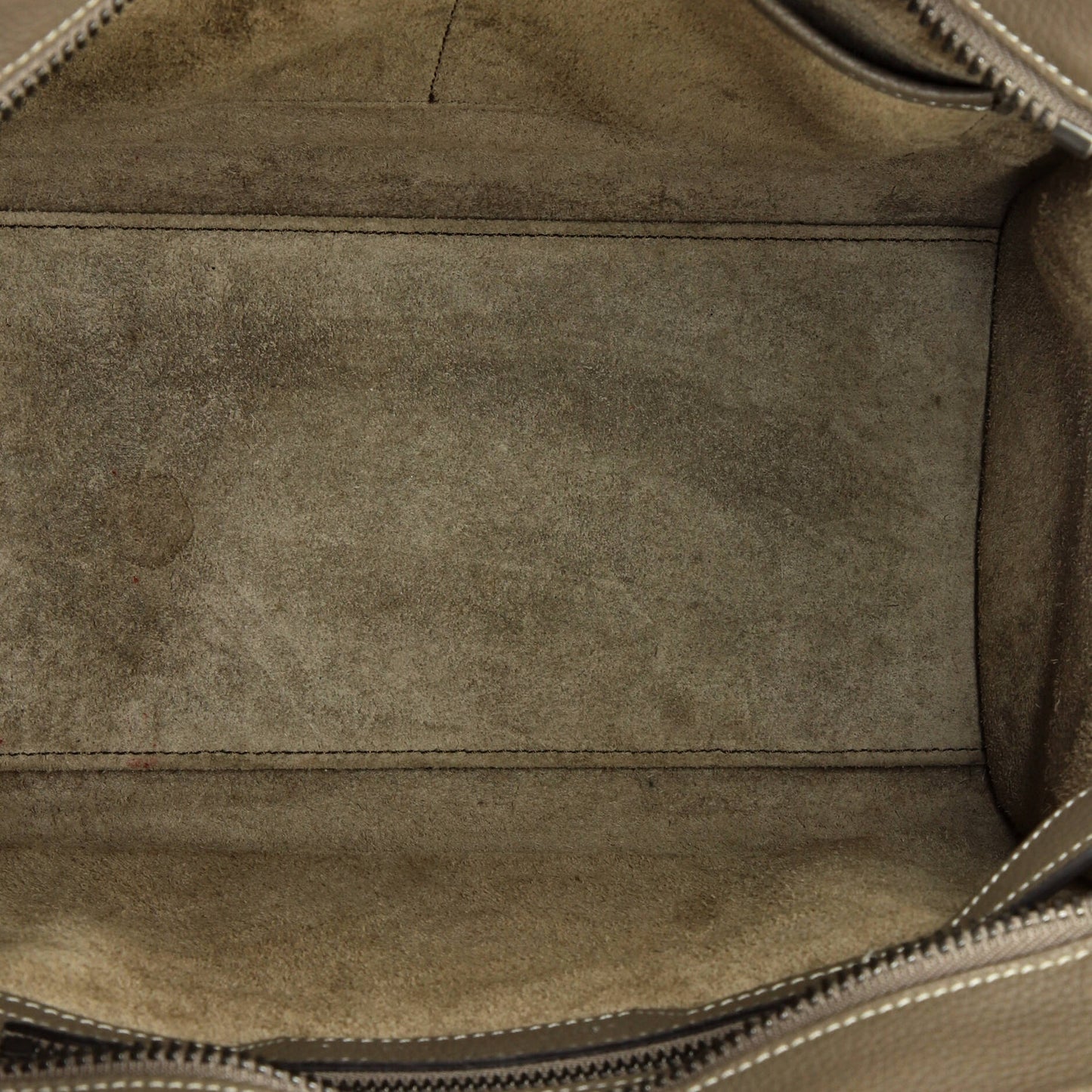 Celine Bicolor Luggage Bag Leather Micro