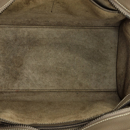 Celine Bicolor Luggage Bag Leather Micro