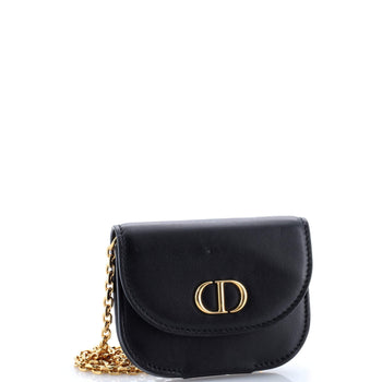 Christian Dior 30 Montaigne Removable Pouch Leather