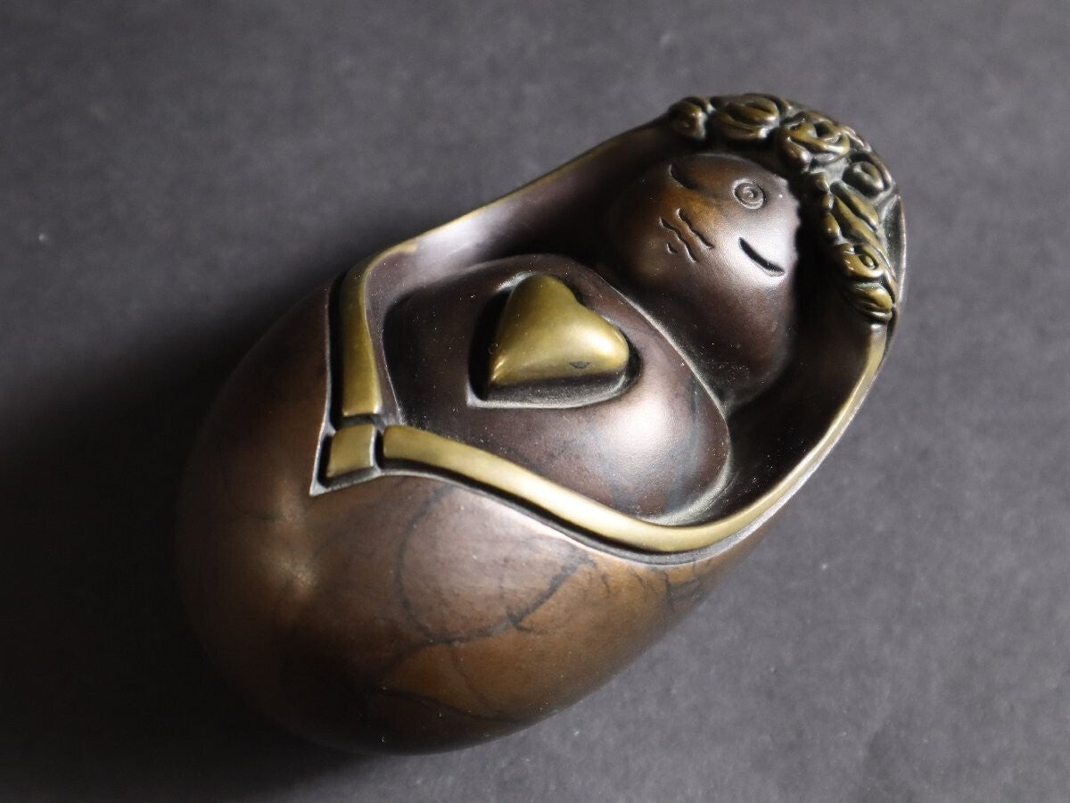 Andrea J Smith "Mother And Child" Bronze