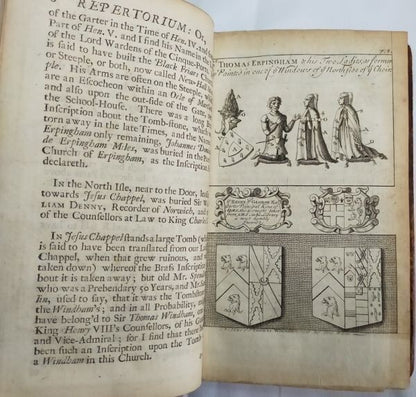Thomas Browne Posthumous Works 1St Edition 1712 Cambridge Panel Binding Rare