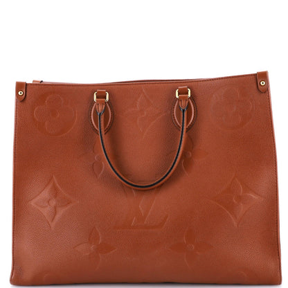 Louis Vuitton Onthego Tote Monogram Empreinte Giant Gm