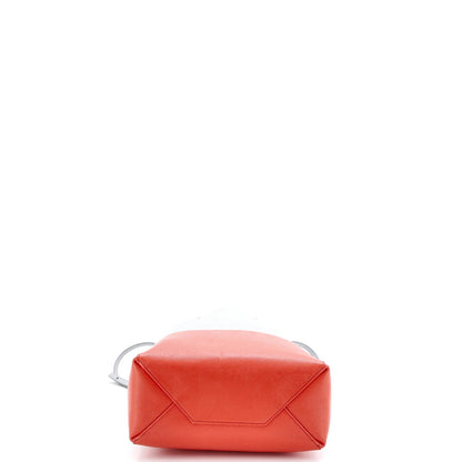 Celine Vertical Bi-Cabas Tote Grained Calfskin Small