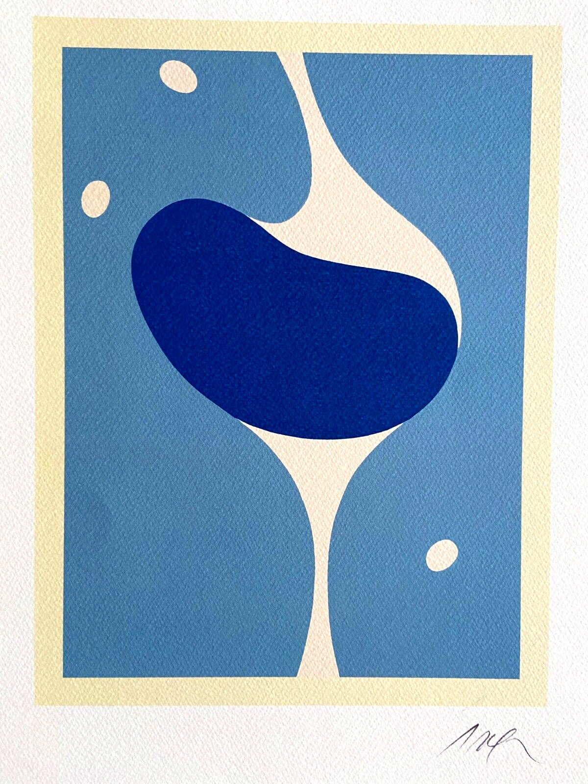 Jean Hans Arp Lithograph Coa Published Museum