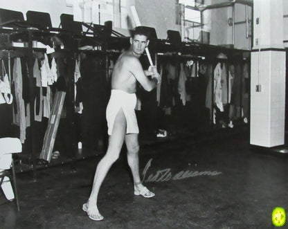 Ted Williams Hof Signed/Autographed 16X20 B/W