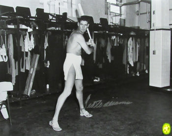 Ted Williams Hof Signed/Autographed 16X20 B/W