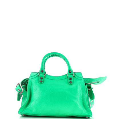 Balenciaga Neo Cagole City Bag Leather Small