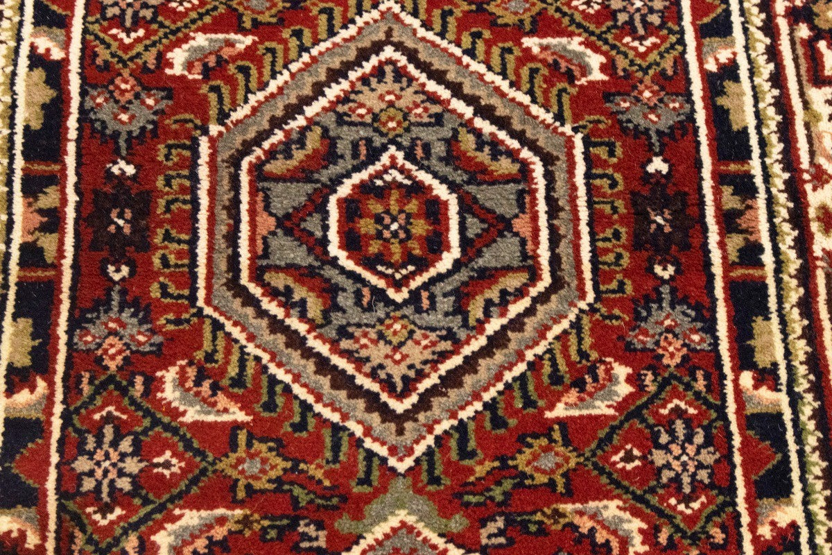 Handmade Floral Tribal Carpet for Bedroom and Bathroom 3X5 ft Oriental Bidjar Carpet