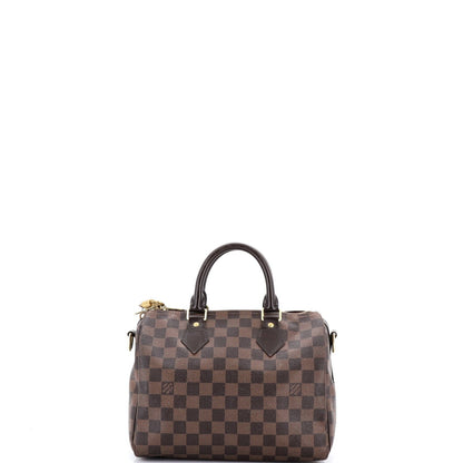 Louis Vuitton Speedy Bandouliere Bag Damier 25