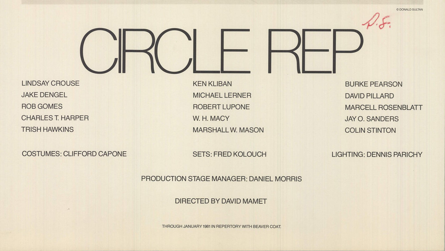 Donald Sultan Twelfth Night Signed " Lithograph