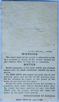 Reggie Jackson Catfish Hunter Signed 1973 World Series Ticket Stub Game #1 10/13