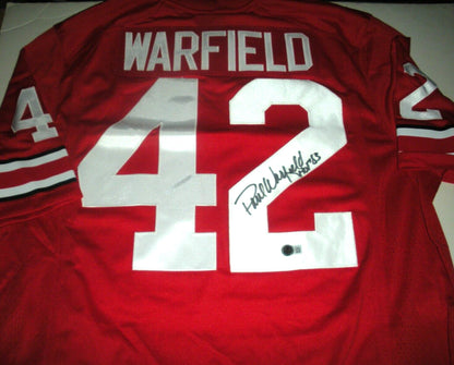 Paul Warfield Ohio State Buckey Beckett/Coa