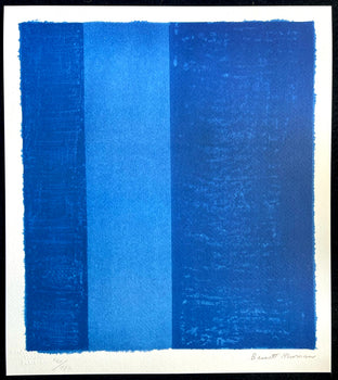 Barnett Newman Lithograph Coa Signed In Pen Numbered In Pencil, 180