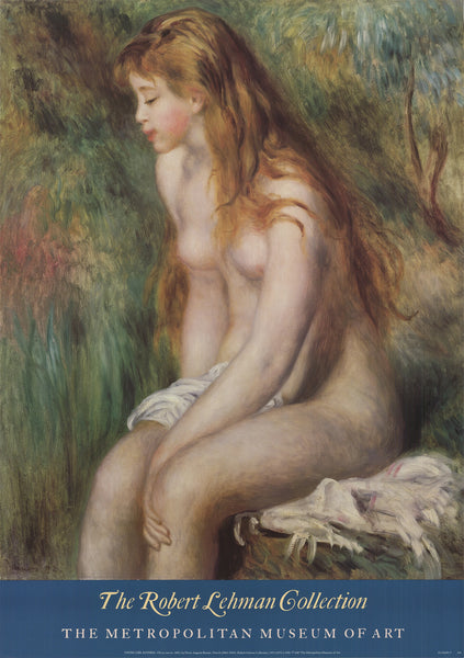 Pierre-Auguste Renoir Young Girl Bathing 
