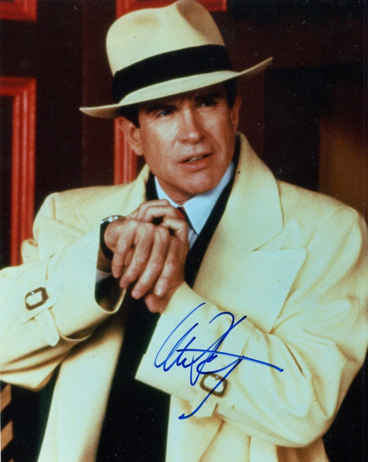 Warren Beatty Autographed 8X10 Celebrity Photo