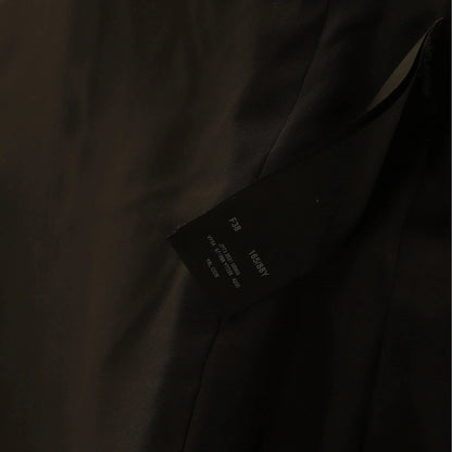 Saint Laurent Women'S Double Breasted Two Pocket Jacket Wool Blend