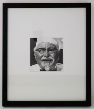 Colonel Harlan G. Sanders Vintage Photo Gelatin