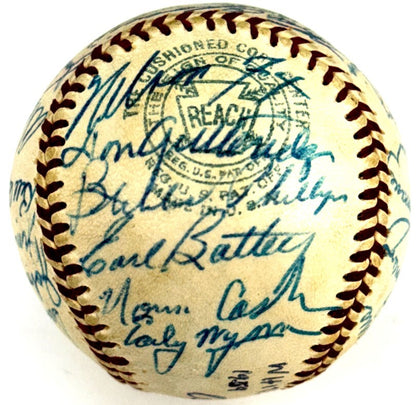 1959 Chicago White Sox Team Signed Baseball (26)