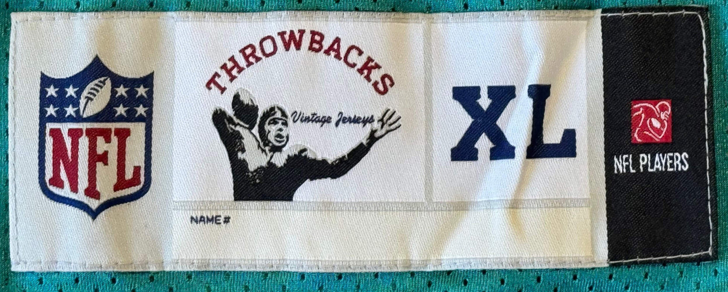 Dan Marino Signed Authentic Reebok Throwback Xl Jersey (Jsa)