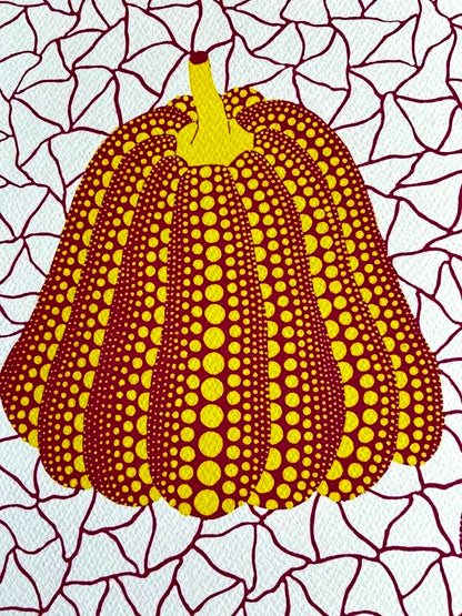 Yayoi Kusama - Lithograph Mori Art Museum Coa - Limited Edition