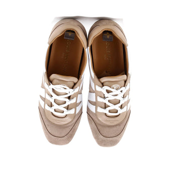 Suede Louis Vuitton Women's LV Sneakerina Sneakers Leather and