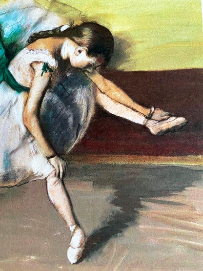 Edgar Degas Lithograph 1943 Coa Mourlot Published Signed Op
