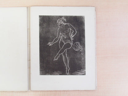 Andre Beucler "Portrait De D. Galanis" 1954 Limited Edition With Original Print