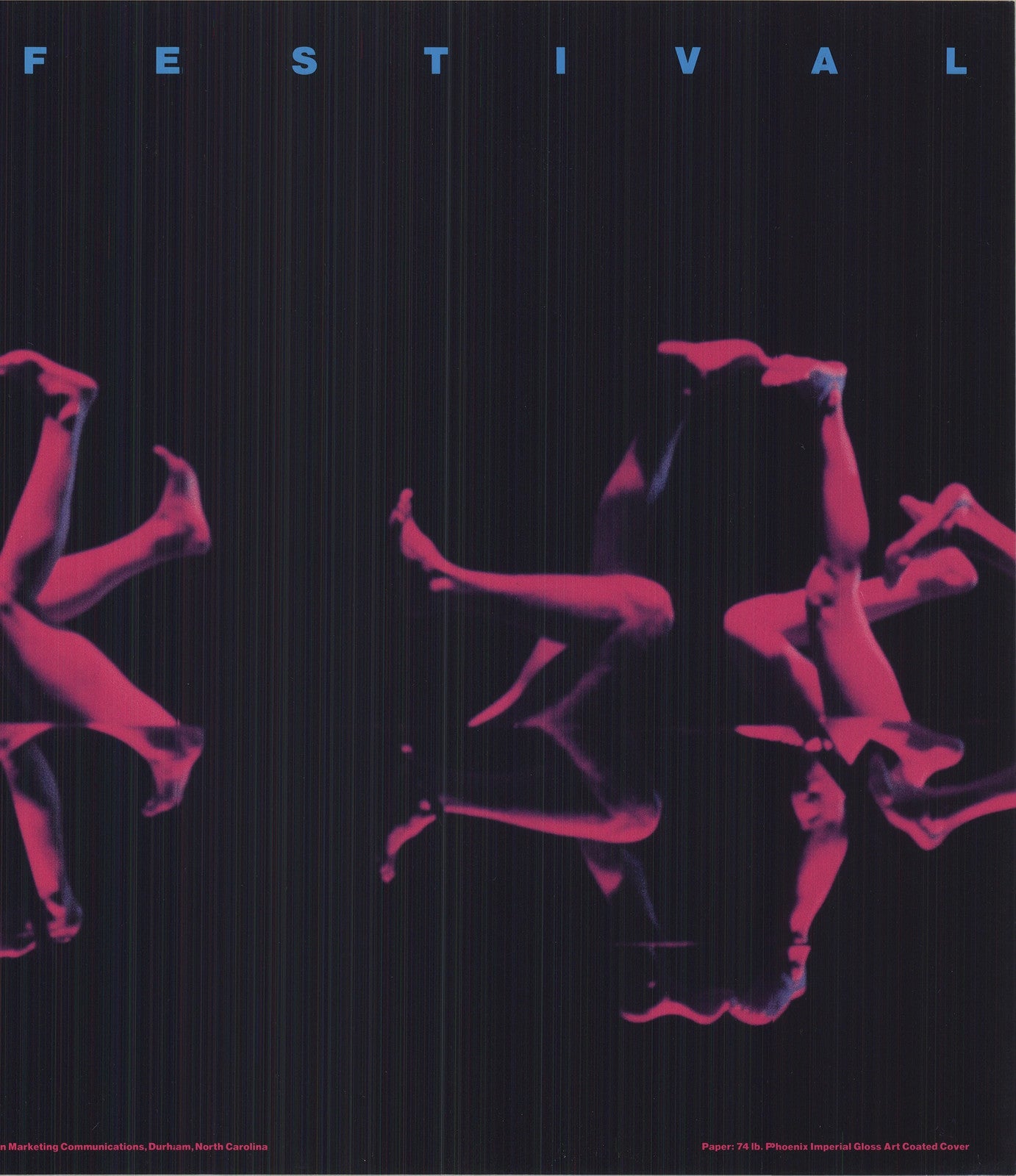 Jimmy Williams American Dance Festival " Offset Lithograph