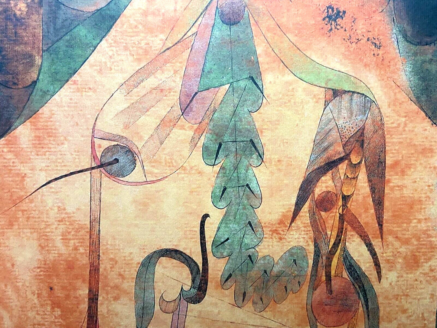 Paul Klee Lithograph 1969 Coa Signed Op Published - Joseph Albers