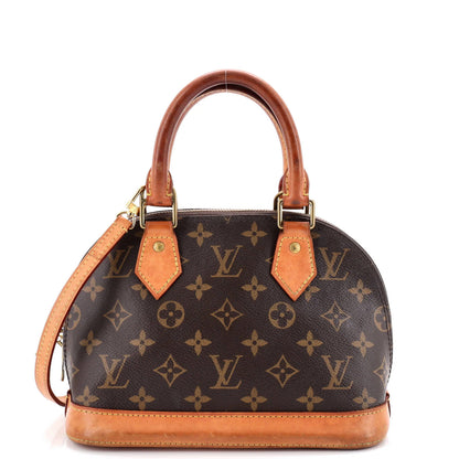 Louis Vuitton Alma Handbag Monogram Canvas Bb
