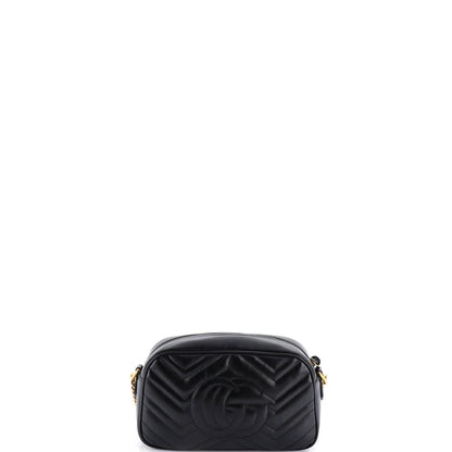 Gucci Gg Marmont Shoulder Bag Matelasse Leather Small