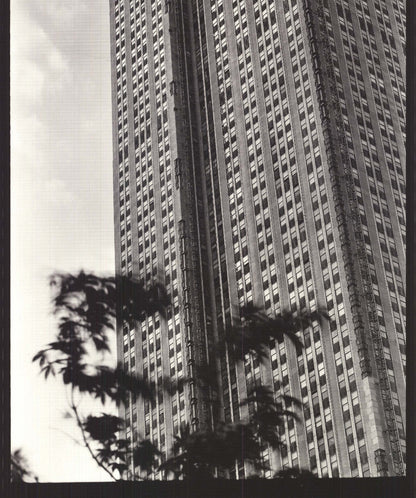 Paula Barr Empire State Building " Offset Lithograph Photography Bl