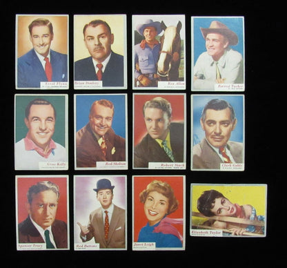 1953 Topps Who-Z-At-Star Complete (80) Card Set