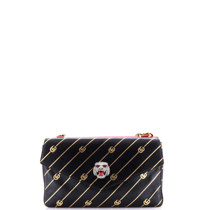 Gucci Thiara Double Shoulder Bag Printed Leather Medium