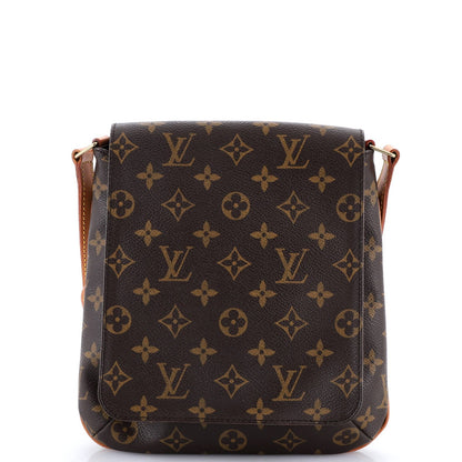 Louis Vuitton Musette Salsa Handbag Monogram Canvas Pm