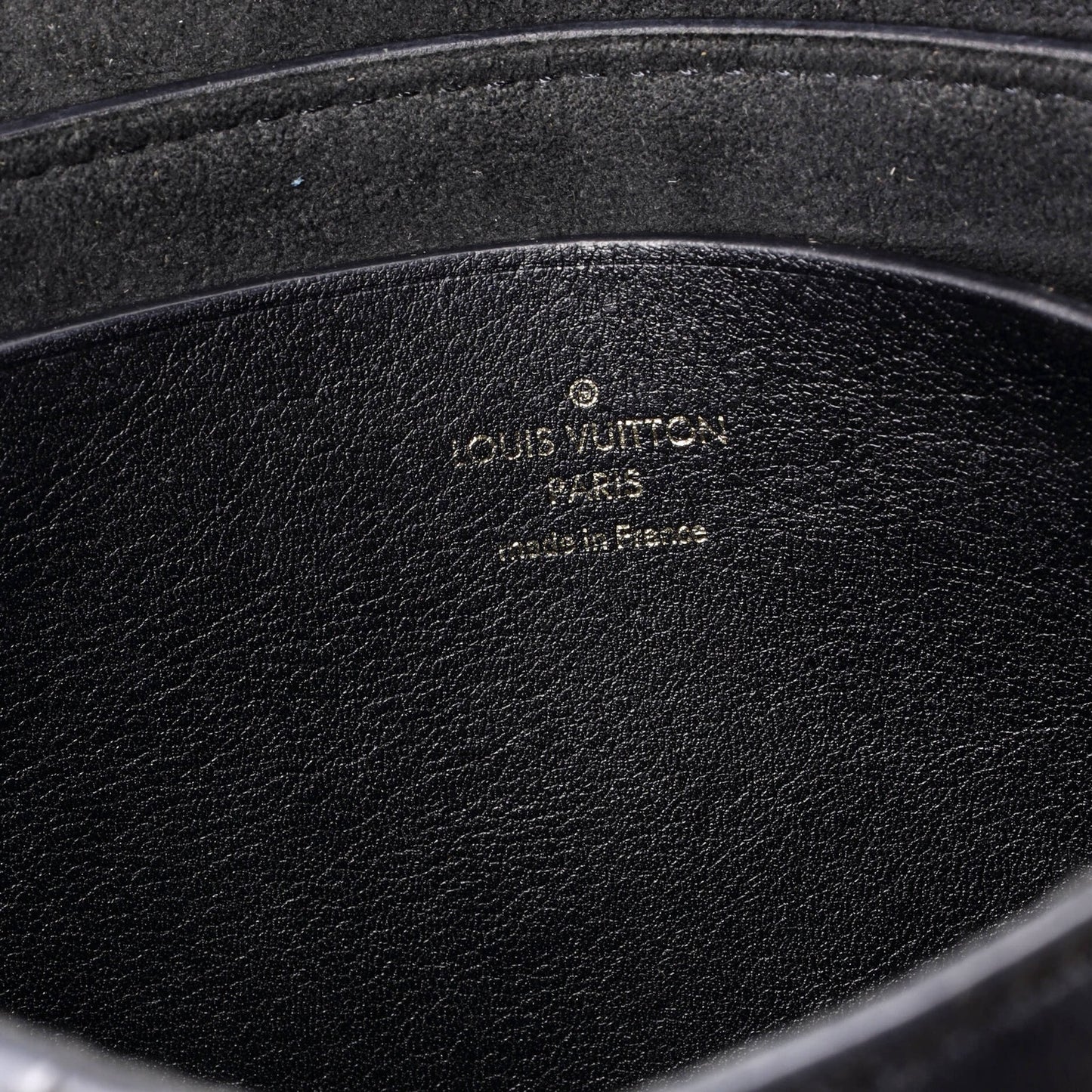 Louis Vuitton Love Note Chain Clutch Leather