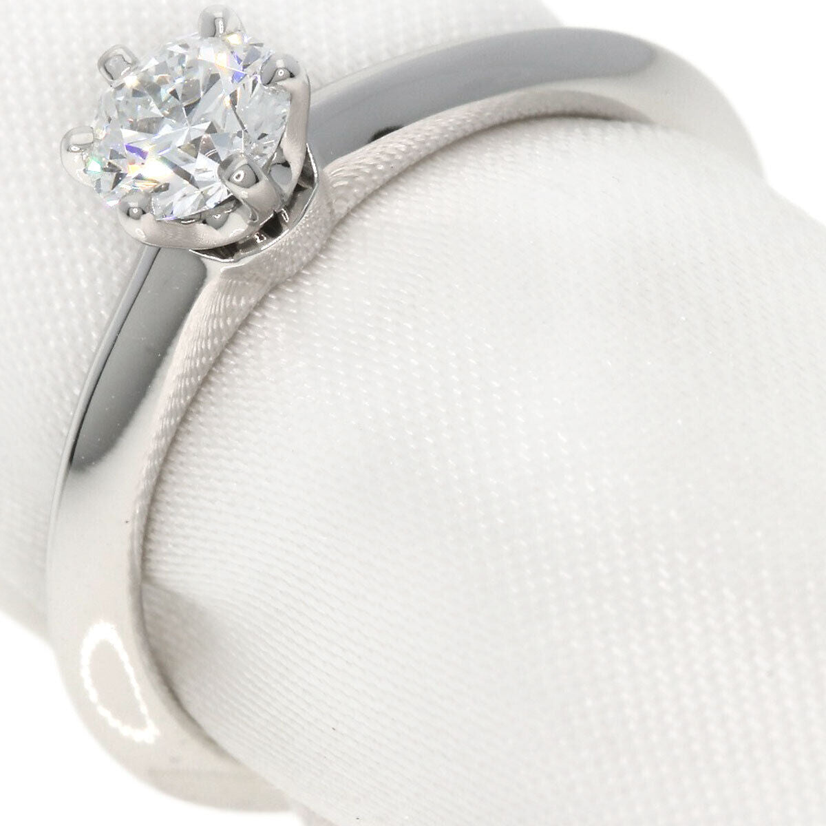 Tiffany&Co.   Ring Solitaire Diamond Knife Edge