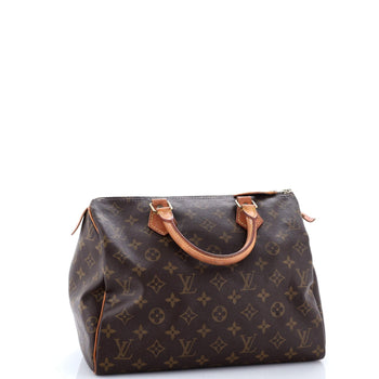 Louis Vuitton Speedy Handbag Monogram Canvas 30