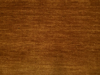 Carpet Orange Solid Design Hand-Loomed 6X9 Gabbeh Wool Rug Oriental Decor