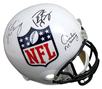 Manning Family Peyton Eli + Multi-Autographed