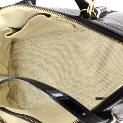 Gucci Nice Top Handle Bag Microguccissima Patent Small