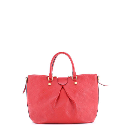 Louis Vuitton Mazarine Handbag Monogram Empreinte Leather Mm