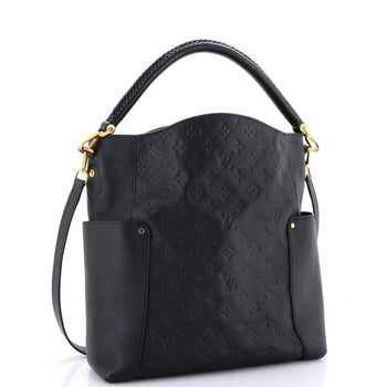 Louis Vuitton Bagatelle Hobo Monogram Empreinte Leather