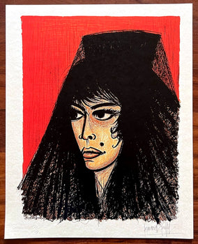 Bernard Buffet Lithograph Certified Coa Signed Op With Pen Numbered In Pencil