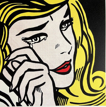 Roy Lichtenstein Lithograph Coa E Numerata A Mano Firmata Certificata