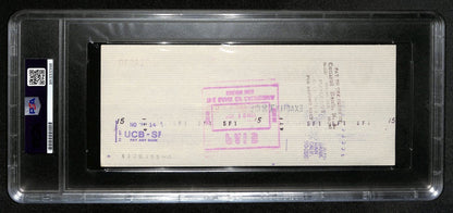 Al Davis Hof Signed/Autographed 8.5X3.5 Bank