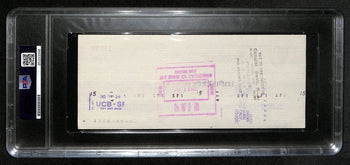 Al Davis Hof Signed/Autographed 8.5X3.5 Bank